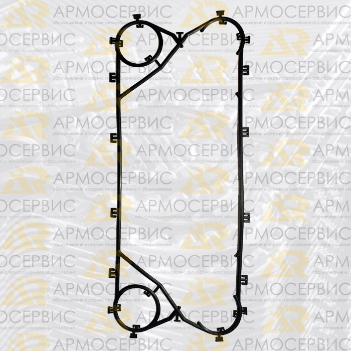 ПРОКЛАДКА EPDM HT STEAM END для АЛЬФА ЛАВАЛЬ M10M