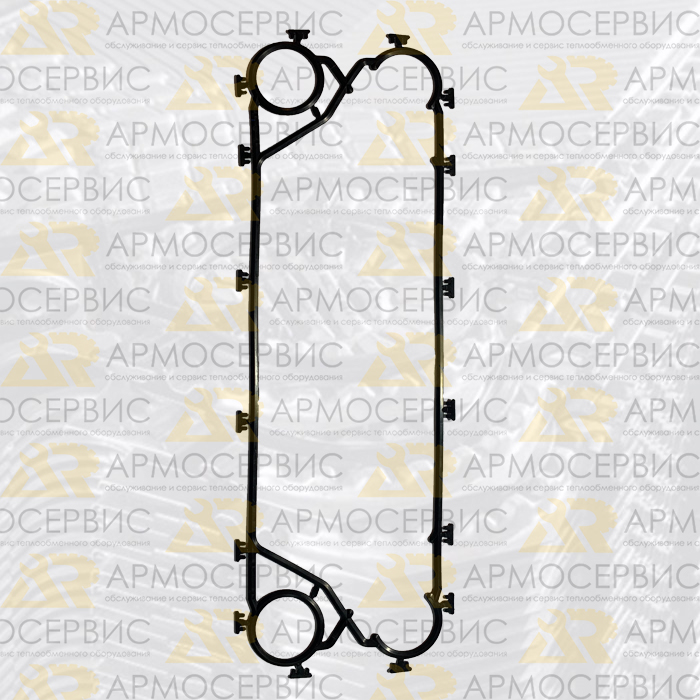 ПРОКЛАДКА HNBR END для АЛЬФА ЛАВАЛЬ M6M